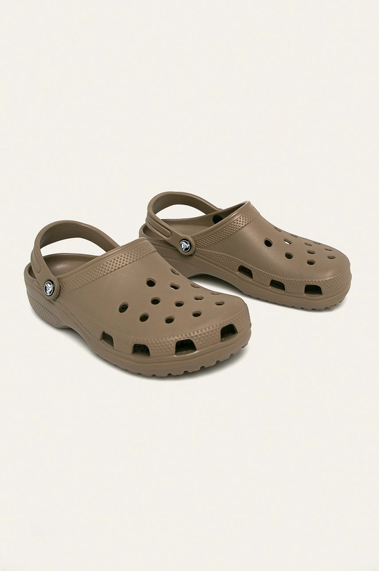 Crocs klapki Classic zielony