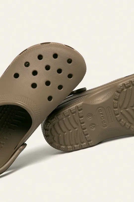 зелёный Шлепанцы Crocs Classic