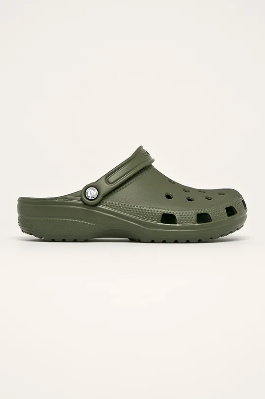 green Crocs sliders Classic Men’s