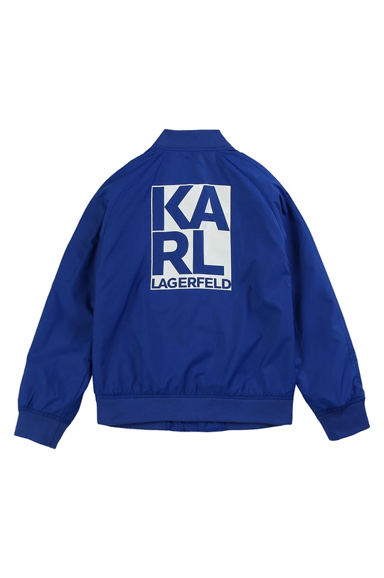 Karl Lagerfeld - Geaca bomber pentru copii 138-150 cm albastru Z26063