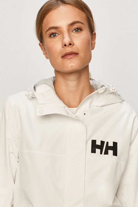 biały Helly Hansen kurtka przeciwdeszczowa