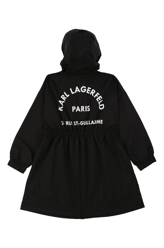Karl Lagerfeld - Parka pentru copii 138-150 cm negru
