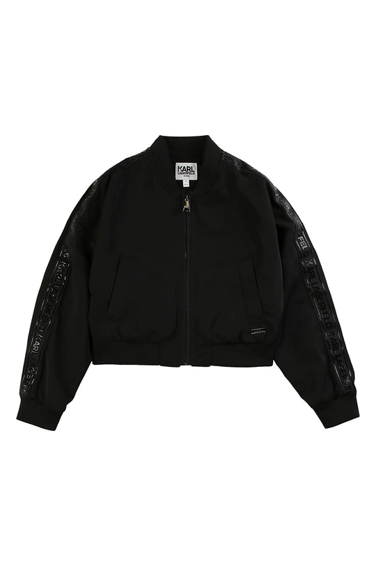 Karl Lagerfeld - Geaca bomber pentru copii 156-162 cm Z16082.156.162 negru SS20