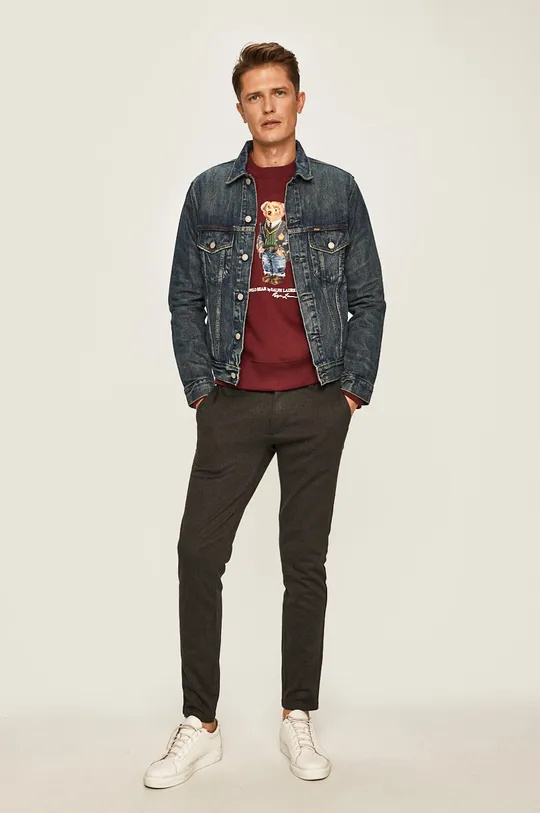 Polo Ralph Lauren - Kurtka jeansowa 710673235001 niebieski