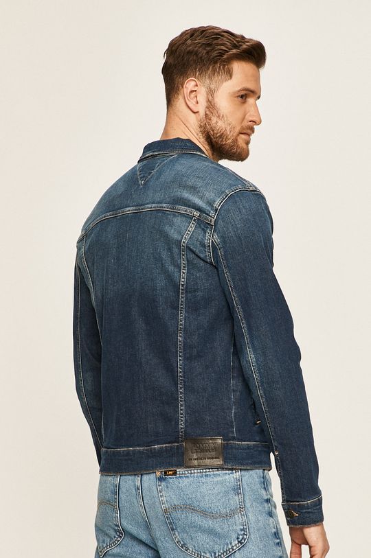 Tommy Jeans - Rifľová bunda  99% Bavlna, 1% Elastan