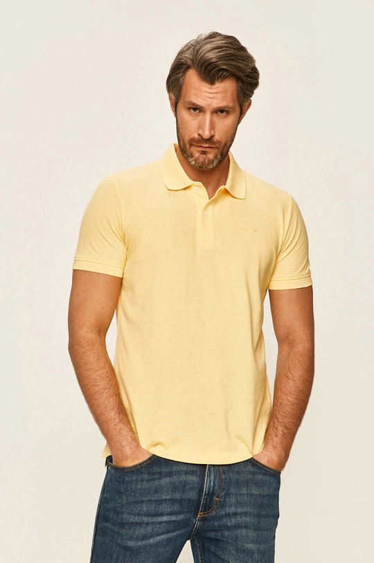 Geox Tricou Polo bumbac bej M0210B.T2649