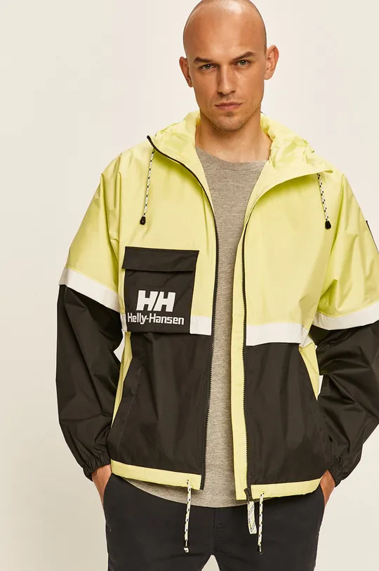 zielony Helly Hansen kurtka przeciwdeszczowa Męski