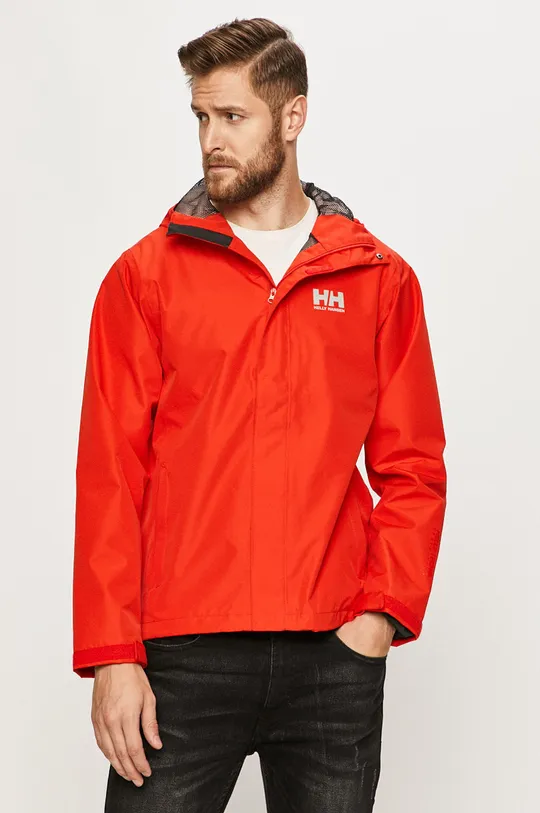 red Helly Hansen jacket Men’s
