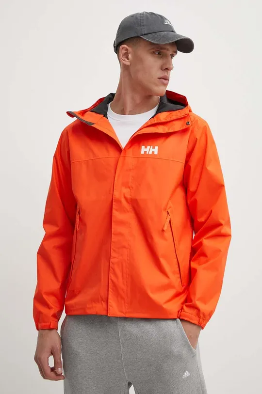 oranžna Helly Hansen vodoodporna jakna Moški