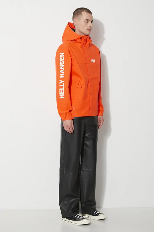 Helly Hansen rain jacket orange
