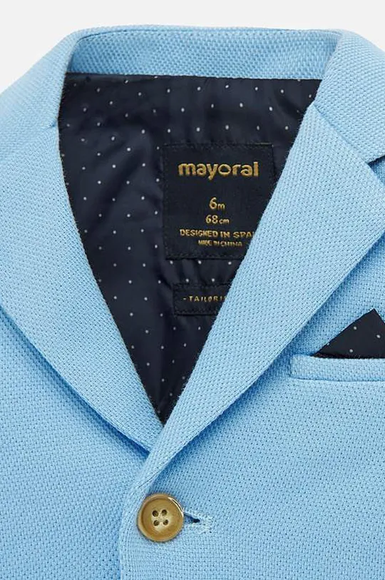 Mayoral - Детский пиджак 68-98 см. Подкладка: 100% Полиэстер Основной материал: 83% Хлопок, 17% Полиэстер