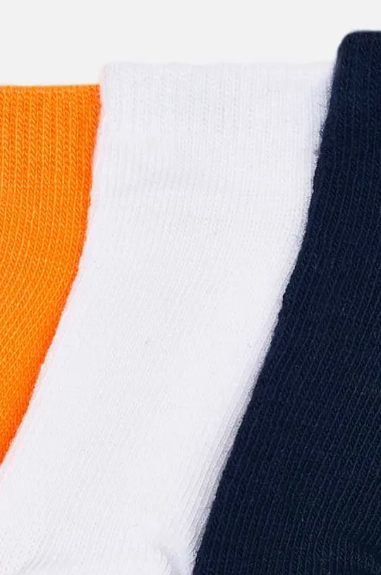 Mayoral - Детские короткие носки (3 пары) оранжевый