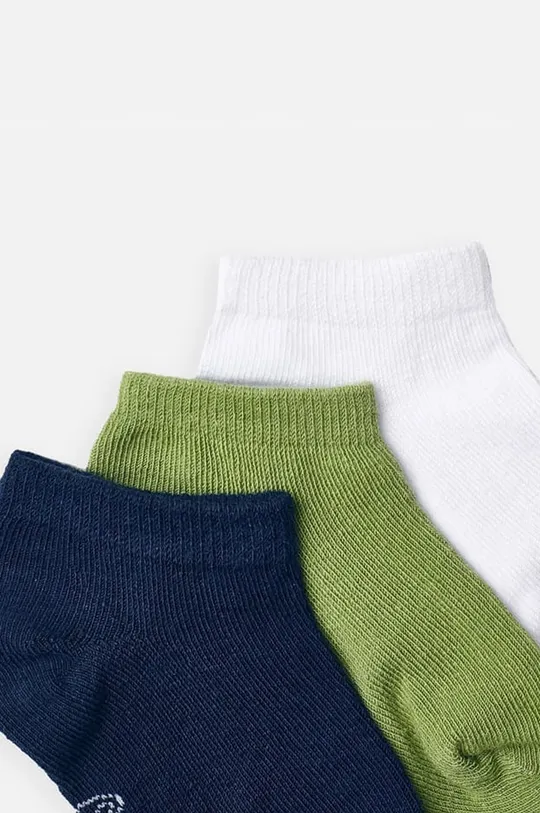 Mayoral - Detské členkové ponožky (3-pak) zelená