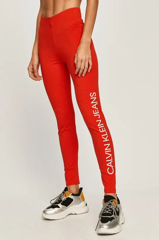 piros Calvin Klein Jeans - Legging Női