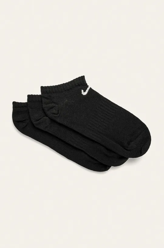 μαύρο Nike - Μικρές κάλτσες (3-pack) Γυναικεία