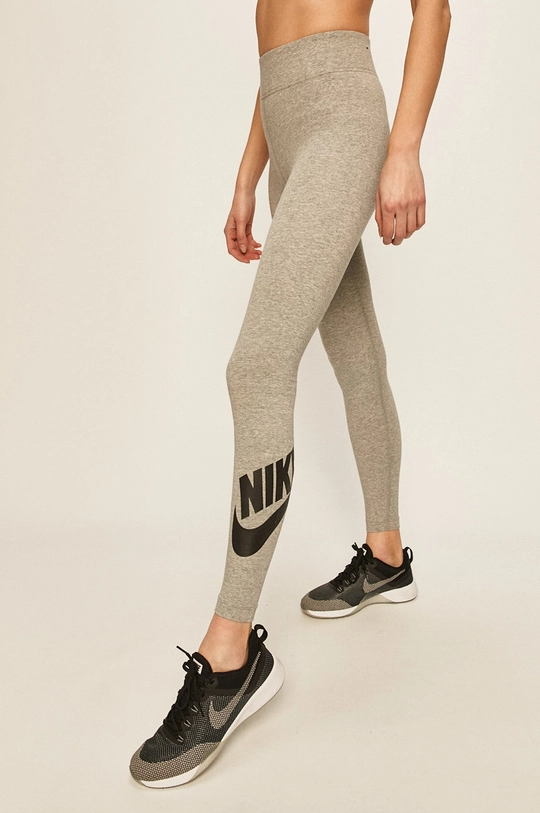 sivá Nike Sportswear - Legíny Dámsky