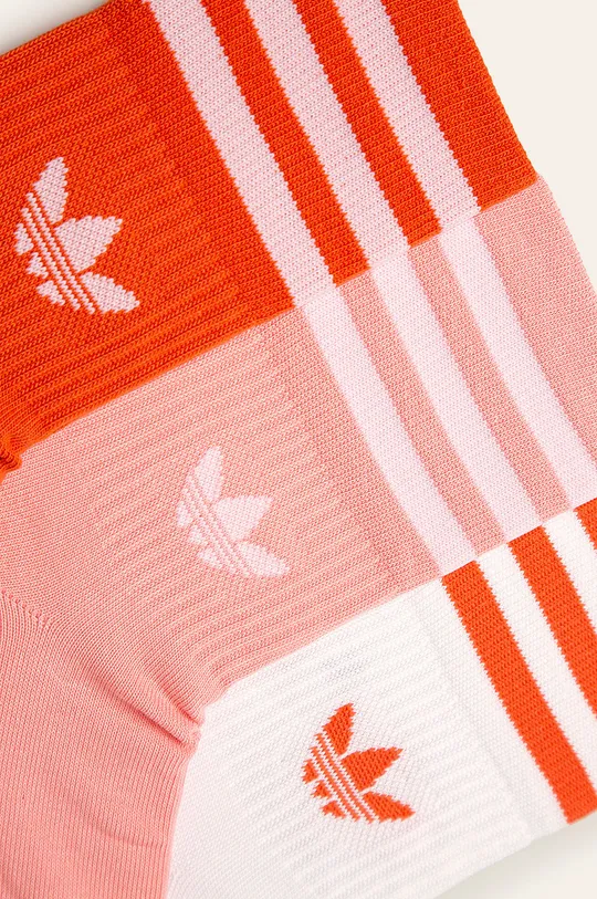 adidas Originals - Skarpetki (3 pack) FM0638 pomarańczowy