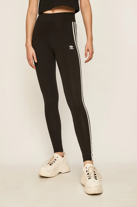 czarny adidas Originals - Legginsy FM3287 Damski