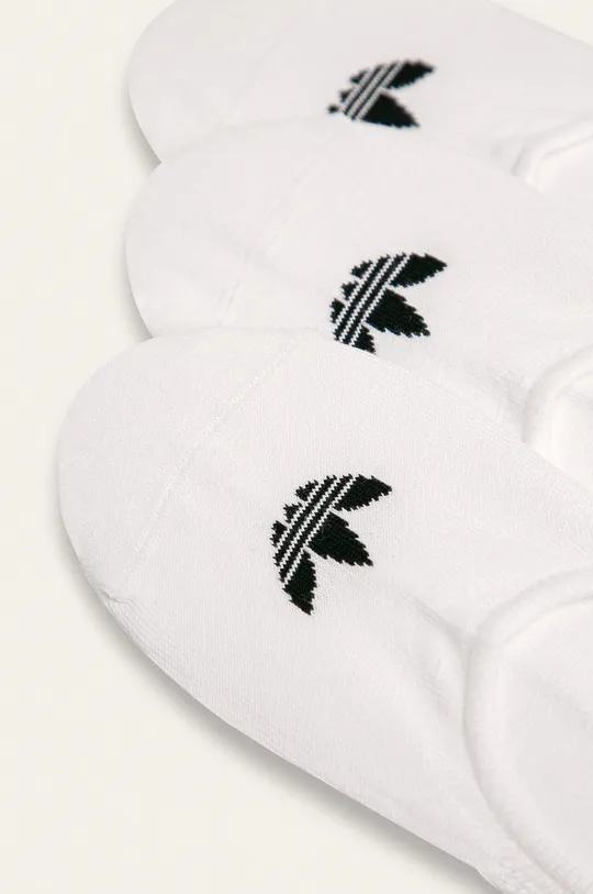 Kotníkové ponožky adidas Originals (3 pack) FM0676 bílá