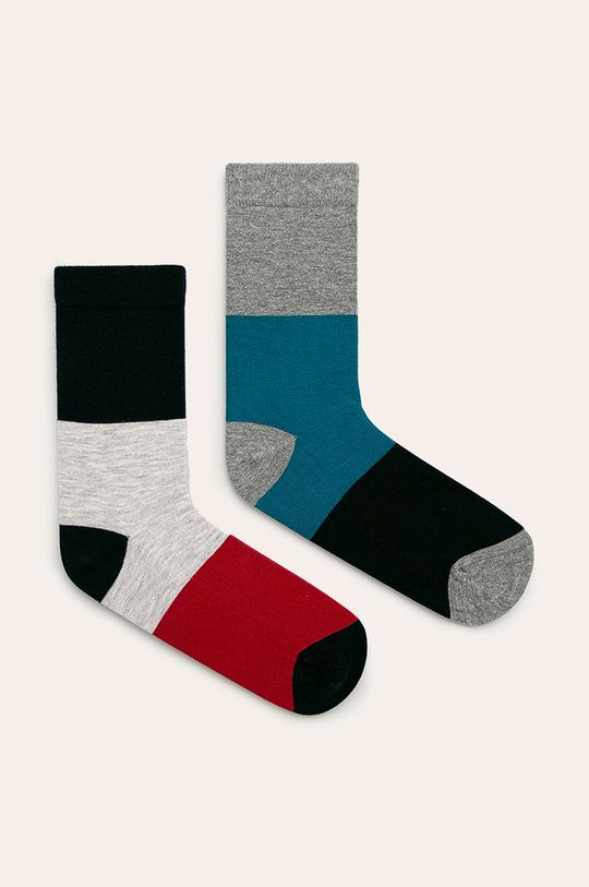 viacfarebná John Frank - Ponožky (2 pak) Dámsky