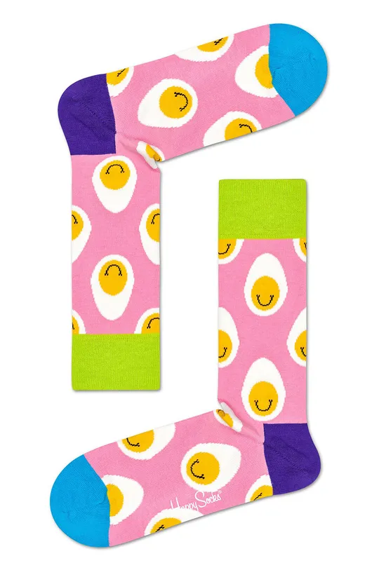 Happy Socks - Zokni Easter (3-pár)  86% pamut, 2% elasztán, 12% poliamid