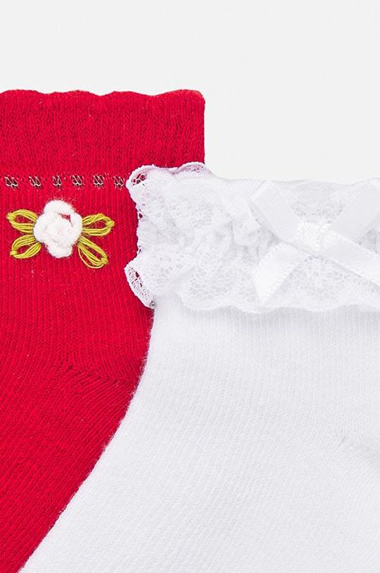Mayoral - Detské ponožky (2-pak) červená