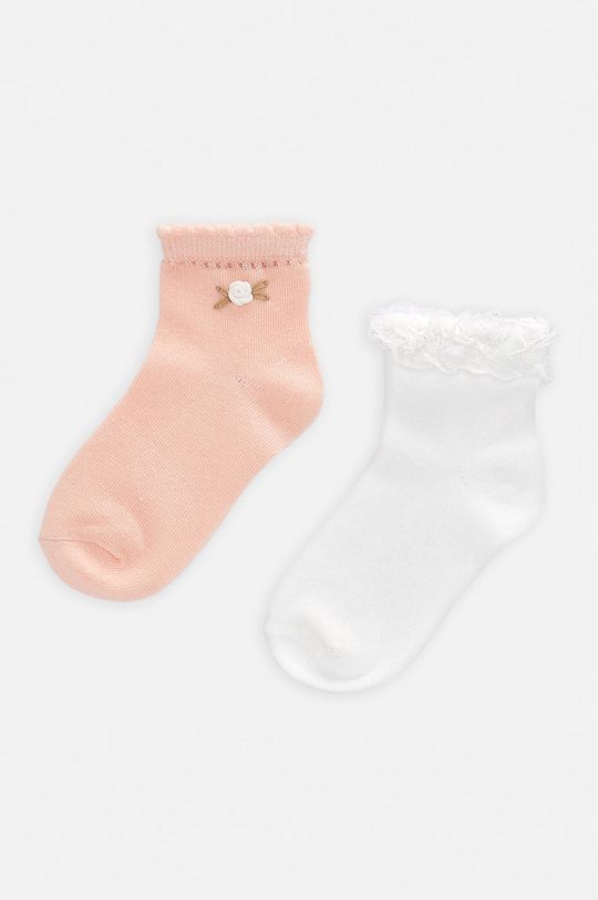 broskyňová Mayoral - Detské ponožky (2-pak) Dievčenský