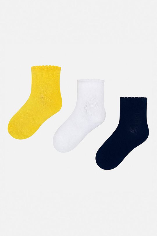 tmavomodrá Mayoral - Detské ponožky (3-pak) Dievčenský