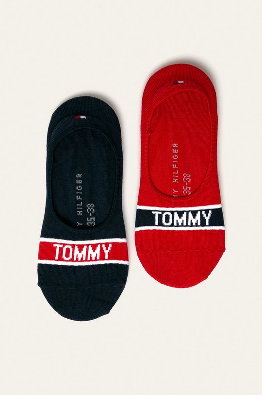 tmavomodrá Tommy Hilfiger - Detské členkové ponožky (2-pak) Detský