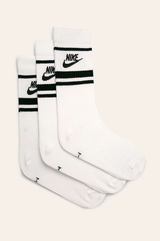 biały Nike Sportswear - Skarpety (3-pack) Męski