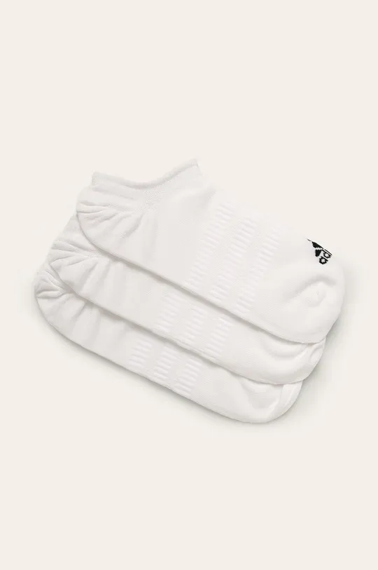 biela adidas Performance - Členkové ponožky (3-pak) DZ9415.M Pánsky