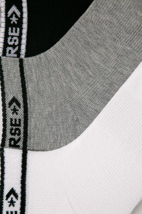 Converse - Členkové ponožky (3-pak) sivá