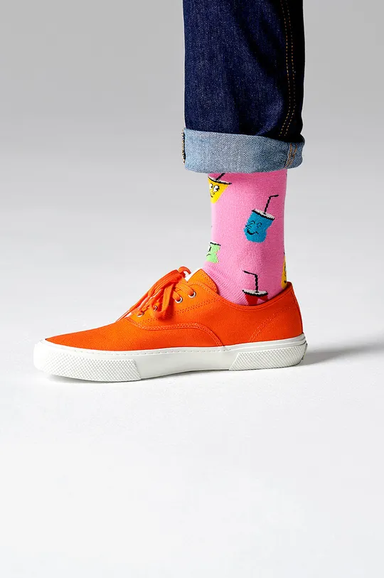 Happy Socks - Ponožky Soda Sock ružová