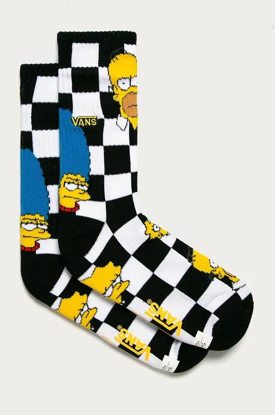 čierna Vans - Ponožky x The Simpsons Pánsky