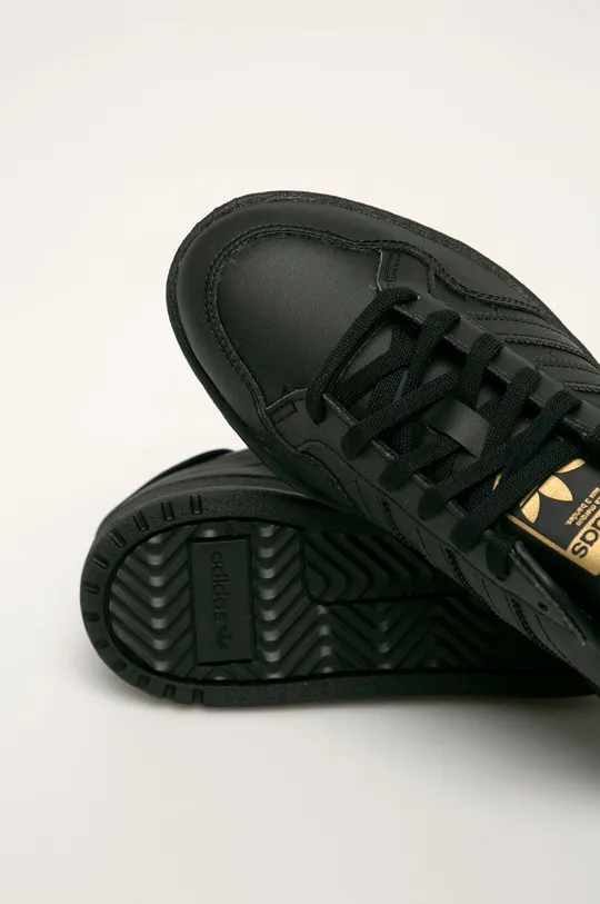 чёрный adidas Originals - Детские кроссовки Team Court EF6808