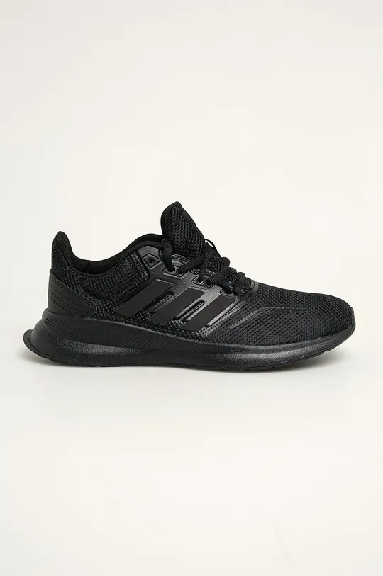 чорний adidas - Дитячі черевики  Runfalcon K Для хлопчиків