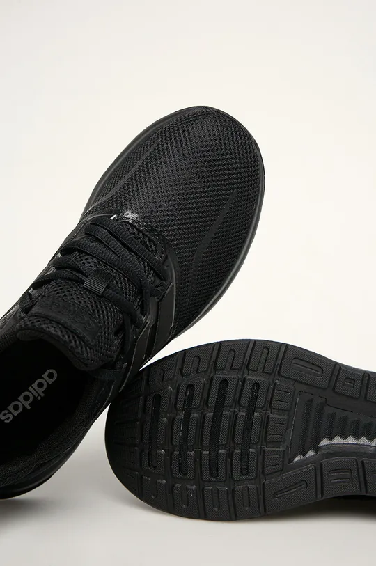 čierna adidas - Detské topánky Runfalcon K F36549