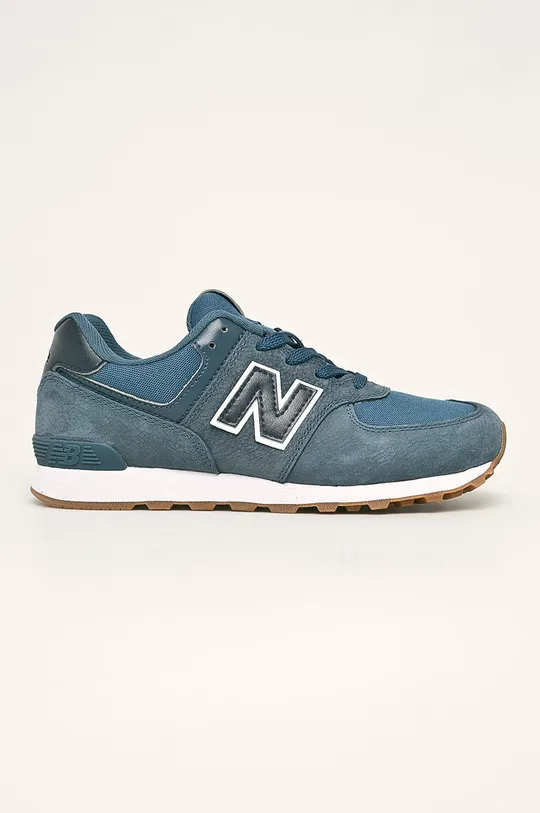 modrá New Balance - Detské topánky GC574PRN Chlapčenský