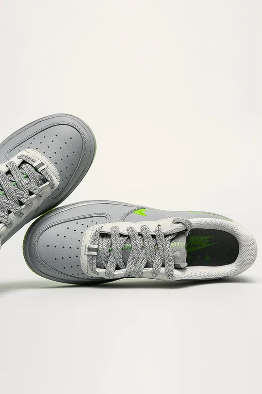 sivá Nike Kids - Detské topánky Air Max Force 1 LV8 3