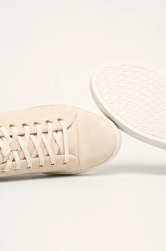 бежевый Vagabond Shoemakers - Кожаные кроссовки Zoe Platform