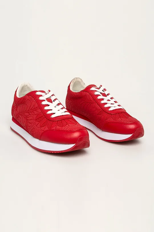 Desigual - Topánky červená