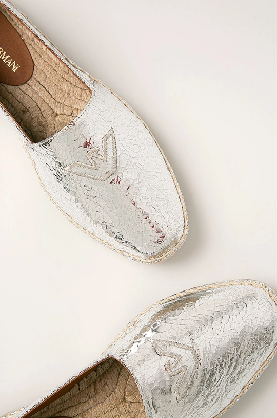 Emporio Armani - Kožené espadrilky Dámsky