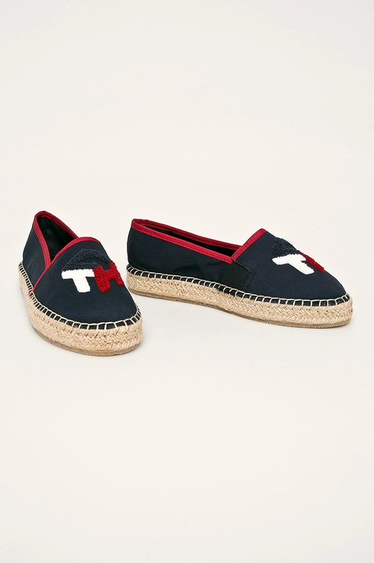 Tommy Hilfiger - Espadrilky tmavomodrá