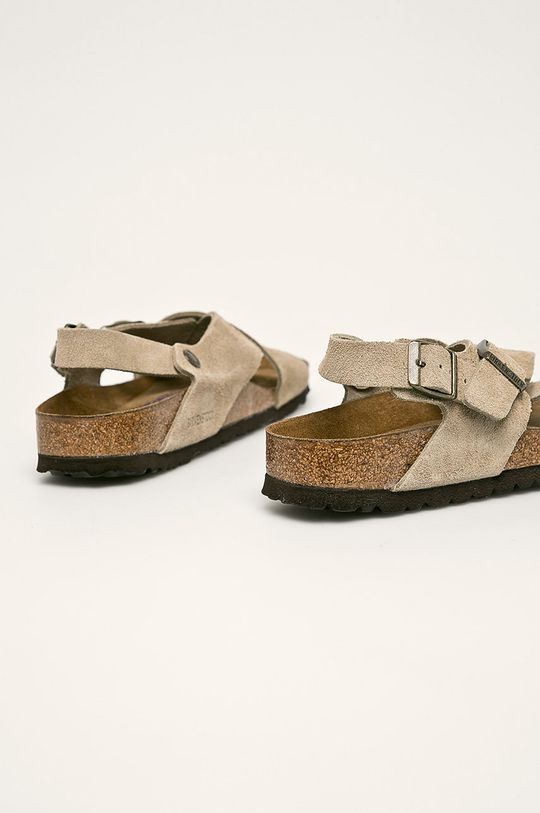 Birkenstock - Sandale de piele Tulum Gamba: Piele intoarsa Interiorul: Piele naturala Talpa: Material sintetic