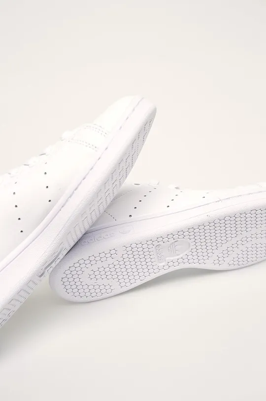 white adidas Originals leather shoes Stan Smith