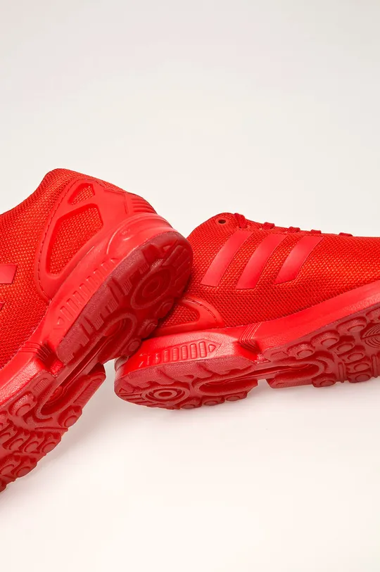 červená adidas Originals - Topánky ZX Flux AQ3098.D