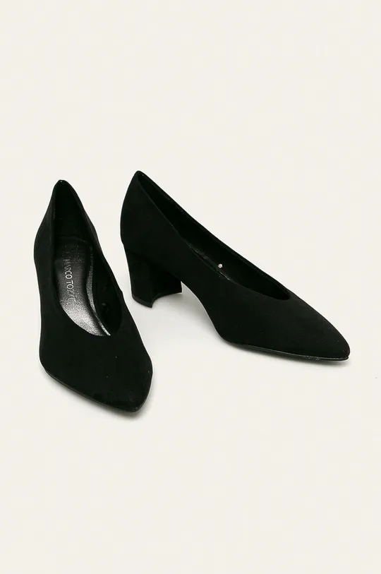 Marco Tozzi - Sarkas cipő fekete