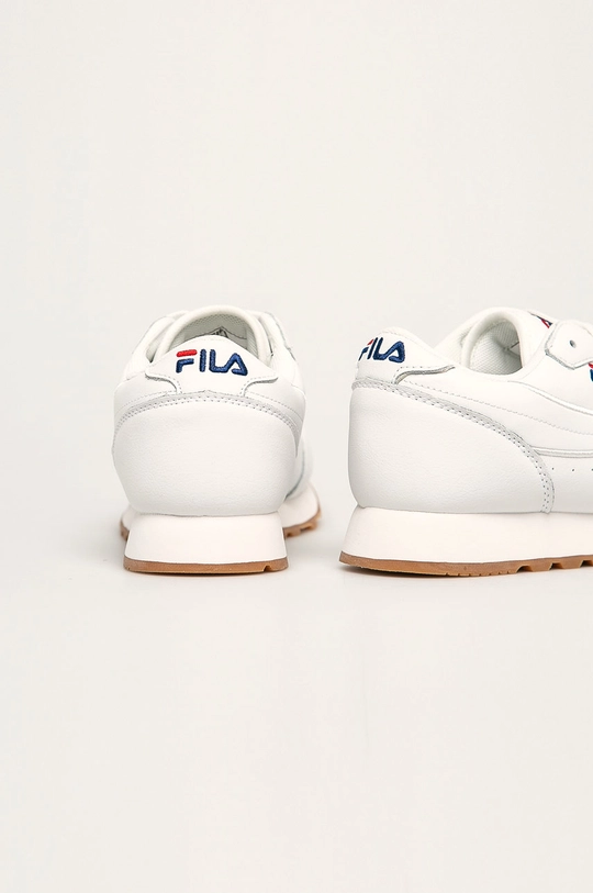 Fila - Δερμάτινες μπότες Orbit Jogger low  Πάνω μέρος: Επικαλυμμένο δέρμα Εσωτερικό: Υφαντικό υλικό Σόλα: Συνθετικό ύφασμα