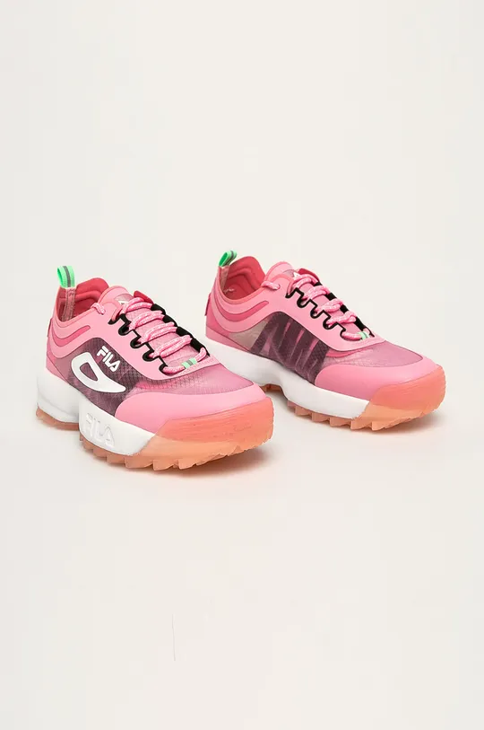 Fila - Buty Disruptor Run CB różowy