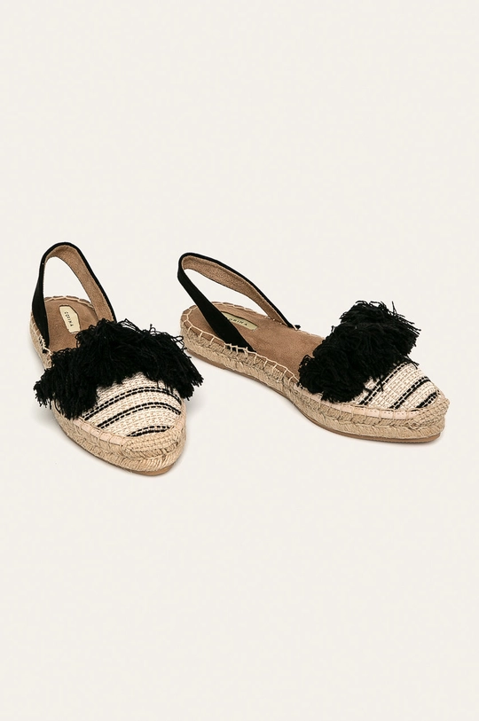 Corina - Espadrile crna